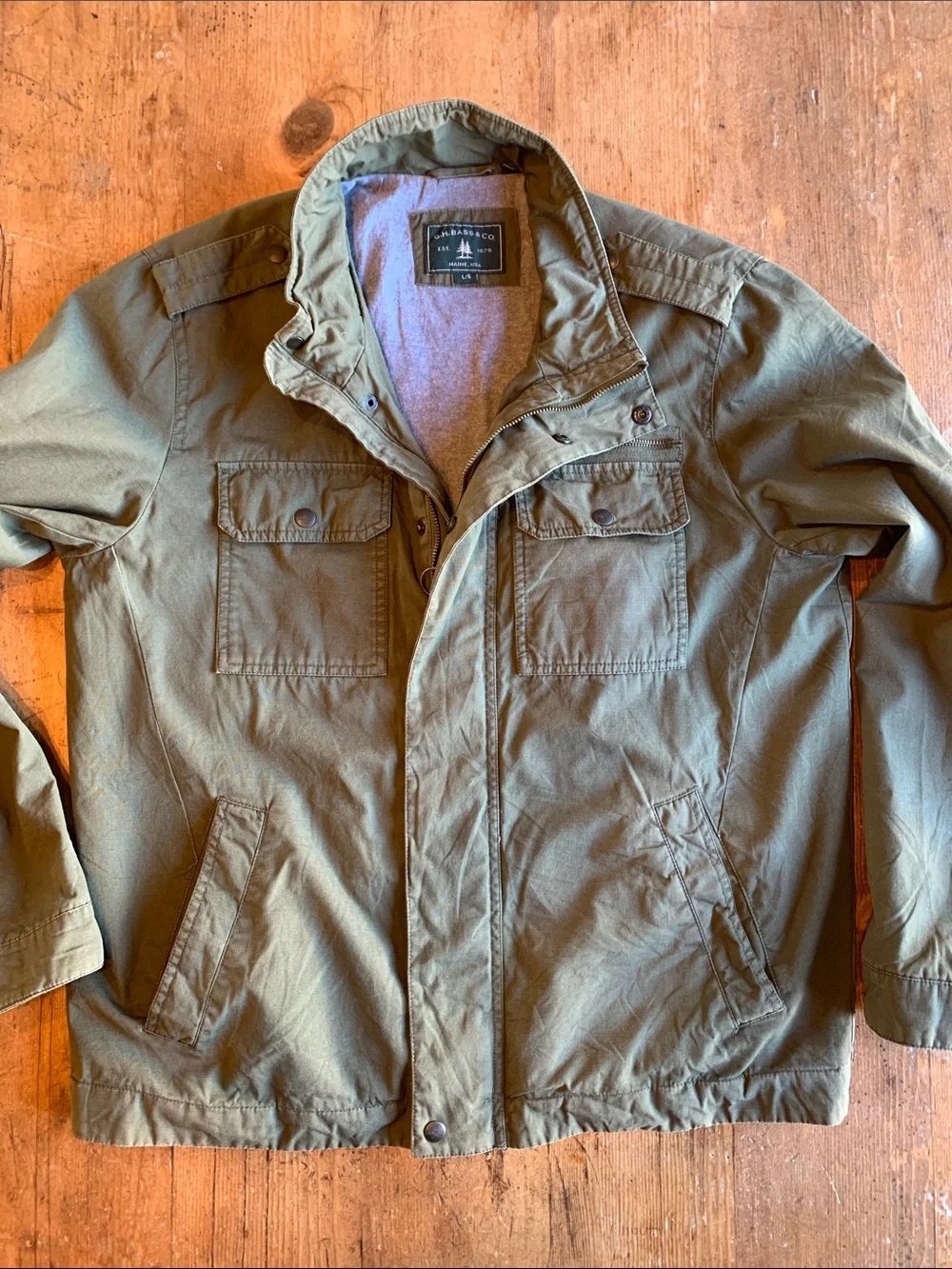G.H. Bass & Co. rugged olive